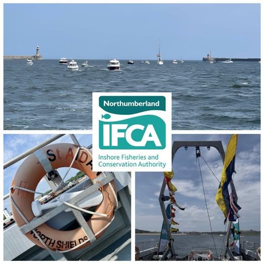 We are proud to be taking part in the spectacular North Shields 800 Parade of Boats today on the River Tyne, celebrating the town’s rich fishing heritage.
An honour to sail alongside local vessels &amp; witness the Blessing of the Fleet📷 #NorthShields800 #FishingHeritage #NIFCAatSea