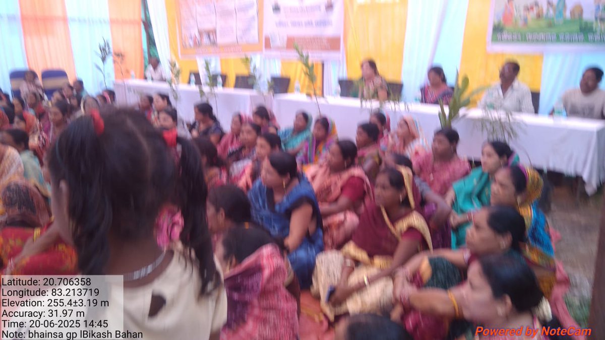 BDO Patnagarh (@bpatnagarh) on Twitter photo #BarshaEkUpalabdhiAnek#SamruddhaOdishaBikashitaOdisha#
Bikash Bahan Yatra at Bhainsha GP under Patnagarh Block on dt.20.06.2025
Distribution of new Job Card under MGNREGA.
<a href="/CMO_Odisha/">CMO Odisha</a>
<a href="/PRDeptOdisha/">Panchayati Raj and Drinking Water Department</a>
<a href="/CollectorBgr/">Collector & DM, Balangir</a>
<a href="/zp_balangir/">Zilla Parishad Balangir</a>
@Information & Public Relations Department, Governm #BarshaEkUpalabdhiAnek#SamruddhaOdishaBikashitaOdisha#
Bikash Bahan Yatra at Bhainsha GP under Patnagarh Block on dt.20.06.2025
Distribution of new Job Card under MGNREGA.
<a href="/CMO_Odisha/">CMO Odisha</a>
<a href="/PRDeptOdisha/">Panchayati Raj and Drinking Water Department</a>
<a href="/CollectorBgr/">Collector & DM, Balangir</a>
<a href="/zp_balangir/">Zilla Parishad Balangir</a>
@Information & Public Relations Department, Governm