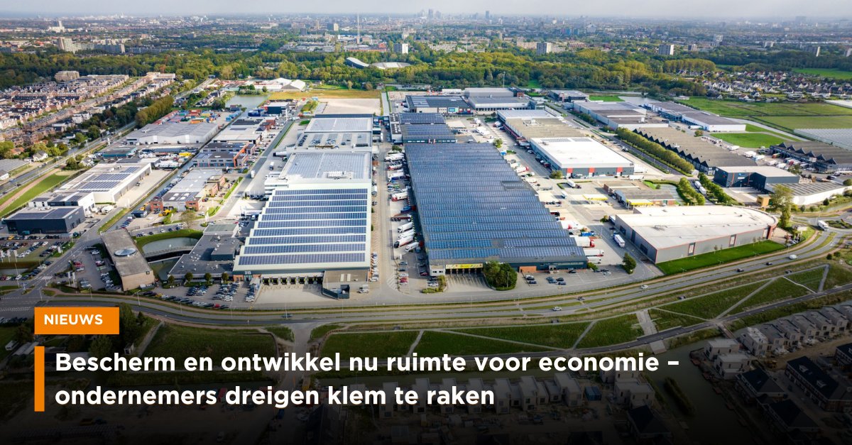 Over vijf jaar is er al geen ruimte meer voor nieuwe bedrijvigheid op de 3800 bedrijventerreinen en industrieclusters in grote delen van Nederland. Dat staat in de vandaag gepubliceerde Ruimtelijke Economische Visie (REV).

Om ook in de toekomst een weerbare economie te hebben,