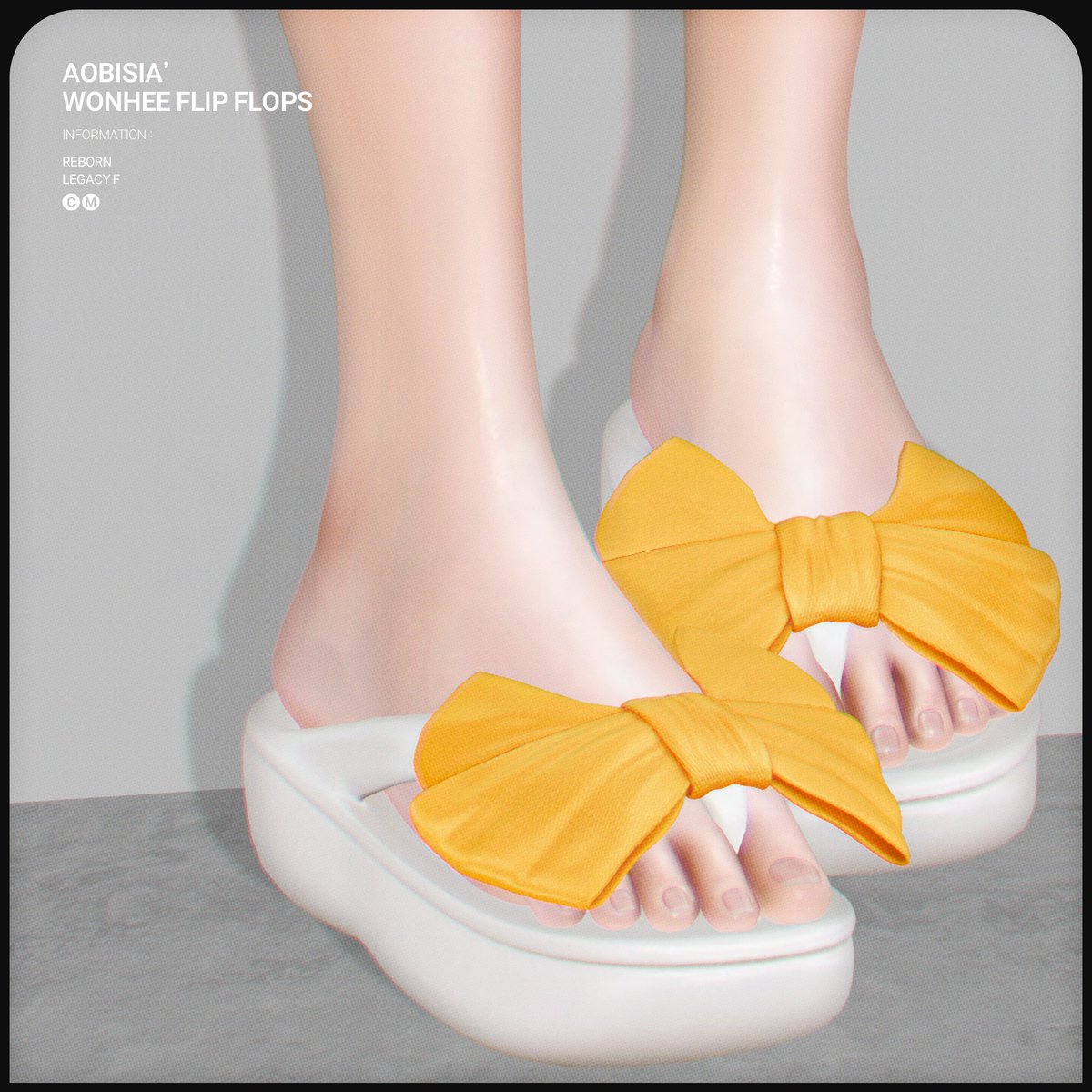 Aobisia_sl's tweet image. Wonhee Flip Flops | Keena Choker + Anthology
♡ maps.secondlife.com/secondlife/Ant…
