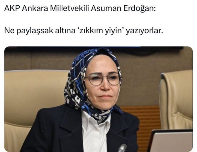 Sen mecliste sunulan "emekli aylıkları düzenlensin" önerisine dışarıdan koşa koşa gelip hayır vereceksin, milyonlarca insanı açlık sınırının altında inim inim inleteceksin, sonra da lüks ve şatafatlı hayatından yemek paylaşımları yapacaksın biz de afiyet olsun mu diyeceğiz.