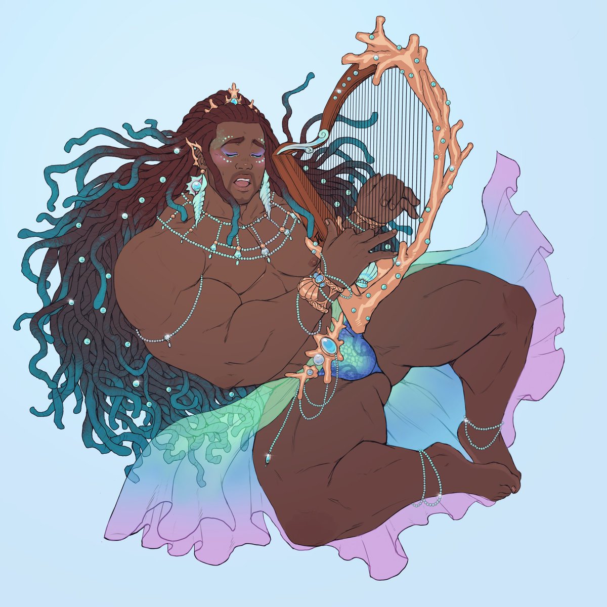 🪉🧜🏿‍♀️🎶
Commission for <a href="/rarisimo14/">RARO11</a>