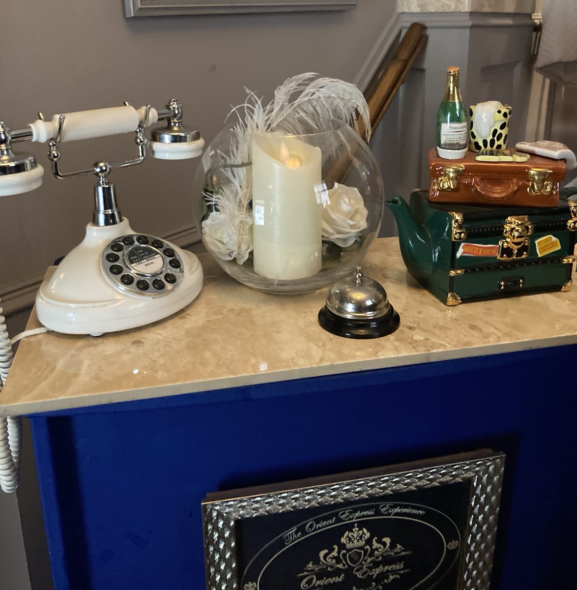 Fabulous Orient Express Afternoon Tea Experience with friends at the Queen Charlotte Rooms in Leith the other day - channelling Agatha Christie vibes! #afternoontea #edinburgh