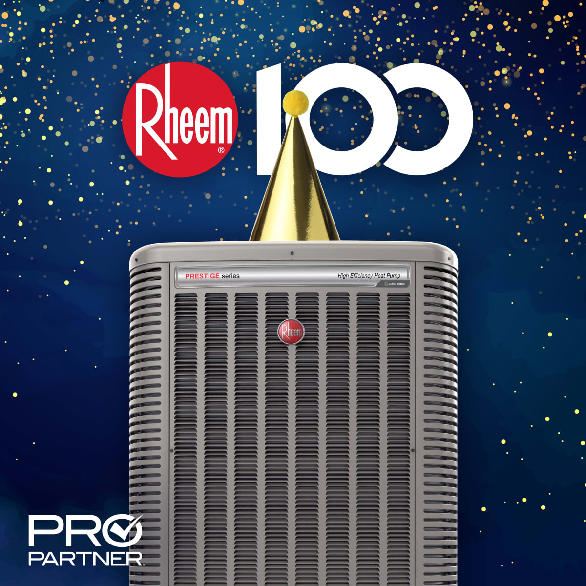 Happy 100th birthday, Rheem! 🥳

As a Rheem® Pro Partner®, we're proud to work with a brand that's delivered a century of comfort, innovation, and reliability, and we're honored to carry that tradition into the homes we serve every day. 🙌 #Rheem100