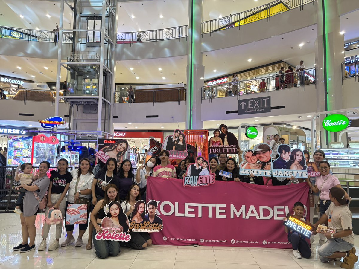 TEAM KOLETTE OFFICIAL (@teamkoletteofc) on Twitter photo Thank you so much to our Moonlettes, <a href="/MOJarLetteMerch/">MOJ Merch & Promotions</a>, <a href="/ravetteOFC/">RAVETTE OFFICIAL</a>, & <a href="/JakEtte_OFC/">JAKETTE COOLERS OFFICIAL</a> for supporting Kolette at LAFS promo tour in Taguig City.
We truly appreciate all of you!
LAFS WITH KOLETTE
#KoletteGoesToTaguig Thank you so much to our Moonlettes, <a href="/MOJarLetteMerch/">MOJ Merch & Promotions</a>, <a href="/ravetteOFC/">RAVETTE OFFICIAL</a>, & <a href="/JakEtte_OFC/">JAKETTE COOLERS OFFICIAL</a> for supporting Kolette at LAFS promo tour in Taguig City.
We truly appreciate all of you!
LAFS WITH KOLETTE
#KoletteGoesToTaguig