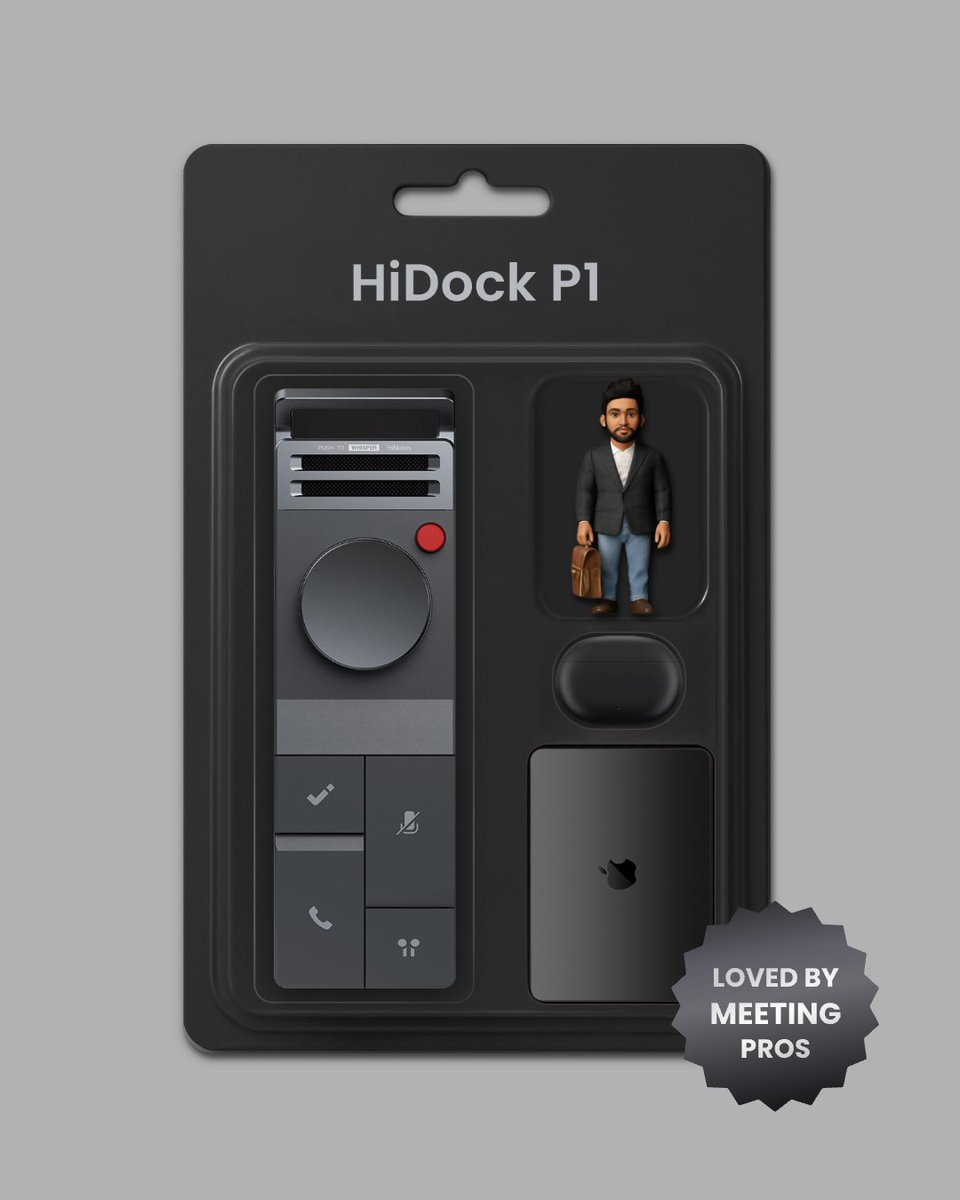 Happy World Productivity Day 💼 🙌🏻

If productivity came in a box... this would be it.
🧑🏻‍💻 Meetings? Sorted.
📲 Calls? Controlled.
💡 Ideas? Captured in a whisper.

Just hit record and let your workflow begin. Minimal effort. Maximum productivity.

#HiDock #HiDockP1
