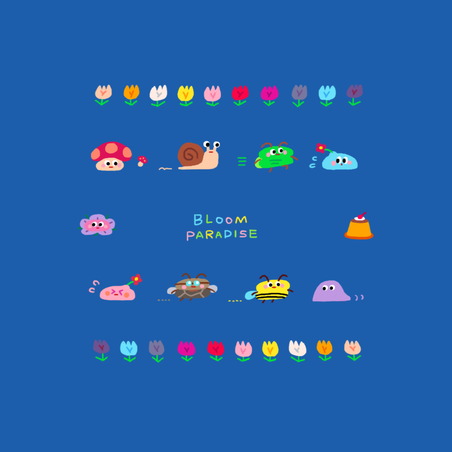 YsYs_FF14's tweet image. 🌷🪻
#ブルームパラダイス