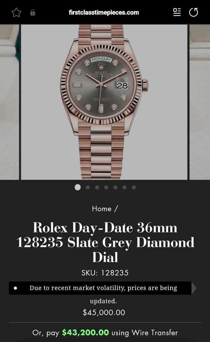 La veille, elle portait une Rolex Day-Date 36mm de 45.000 USD, soit près de 350 millions BIF.
En deux jours, elle a porté deux montres coûtant près de 100.000 USD, soit 800 millions de Francs burundais.

C'est la première dame du pays le plus pauvre du monde. #Burundi