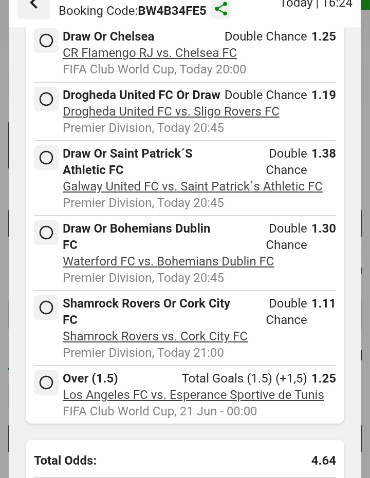 BW4ACA198......7.87 odds🤝
BW4B34FE5.......4.64 odds❤️