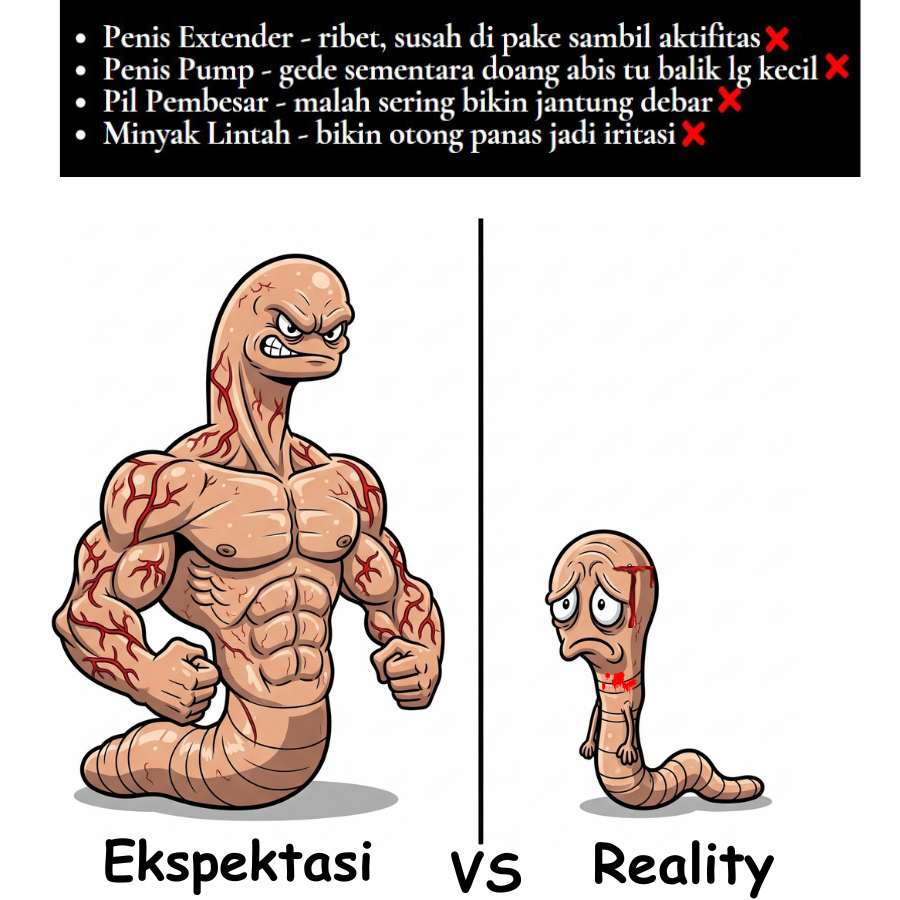 wesleykoringa2's tweet photo. Sebelum jualan, gw mau cerita dikit soal pengalaman pribadi.
Ini bukan thread buat flexing, tapi bisa jadi jawaban buat cowok2 di luar sana yang sering insecure soal ukuran Mr.P 🙈🔞

YES—ini pengalaman pribadi yang akhirnya gw rangkum jadi eBook.

Topik ini mungkin agak tabu ya.🔞
Tapi percaya deh, banyak cowok yang diem-diem mikir sama.
Awal keresahan gw tuh pas istri gw lahiran anak pertama… Nggak ada yang salah sama dia, dia ibu terbaik buat anak kami. Tapi gw mulai ngerasa asing di tempat tidur sendiri. Aktivitas ranjang nyaris 0, dan gw ngerasa kosong banget 🥲

Mulai muncul pertanyaan-pertanyaan nyebelin di otak gw 😵‍💫:

“Apa gw kurang memuaskan?”
“Apa karena ukuran gw?”
“Apa dia udah nggak butuh gw lagi?”
Dan dari situ...
 Gw mulai insecure banget sama diri sendiri.

Gw diem2 nyoba beberapa cara:
*Pil pembesar
*Minyak lintah 🤣
*Extender
*Pompa penis

Gw buang duit jutaan. Yang gw dapet?
Kecewa sama Mr.P gua jadi sering iritasi.
Ukuran nambah? 3 bulan cuma nambah 0,3cm!! 😂😭
Kepercayaan diri? Makin jatuh.

Sampai suatu hari gw baca artikel soal metode latihan yang katanya bisa bantu memperbesar ukuran secara alami:
 Power Stretch Method (PSM)
Logikanya masuk.
Latihan peregangan terkontrol yang bikin jaringan tubuh membesar, kayak olahraga untuk bagian tubuh lain. Nggak ada bahan kimia. Nggak pake alat aneh-aneh.
Tapi setelah gw pelajari lebih dalam, teknik ini tuh udah lama dipakai di banyak budaya jaman dulu buat modifikasi bagian tubuh, bahkan banyak atlet pria pakai prinsip yang sama buat modifikasi tubuh.

Akhirnya gw cobain.
Susah banget di awal.
Ngatur tekanan, ngukur progres — ribet.
Tapi gw keukeuh. Gw bahkan sampe bikin alat bantu sendiri buat ngebantu latihan gw 🤣

Hasilnya?
📈 Cuma dalam 1 bulan, ukuran gw nambah 1.5 cm!!
Dan skrg berajalan 3 bulan udah nambah 3,2cm!!
Dan gw,.gw mulai ngerasa jadi laki-laki lagi. Bukan karena ukurannya, tapi karena gw balik percaya sama diri gw sendiri.

Akhirnya gw kumpulin semua pengalaman gw, semua teknik latihan, cara bikin alat bantu, dan cara ngelakuinnya tanpa cedera & aman, ke dalam satu eBook: https://t.co/MLfhl67Jnt

Gue bikin ini buat lo yang pernah ngerasa:
"Kayaknya gw nggak cukup."
"Kayaknya gw nggak puas jadi diri sendiri."
Ini bukan eBook buat semua orang. Tapi kalau lo ngerasa ini lo banget, lo harus baca.

Buat gw pribadi, ini bukan soal jualan doang.
Ini soal perubahan. Soal jadi laki-laki yang lebih pede — bukan karena ukurannya, tapi karena udah berhenti minder.

#pengalamanpribadi #percayaDiri #dewasa18plus #selfgrowth #PowerStretchMethod #cowokpede #lelakidewasa #lakibanget