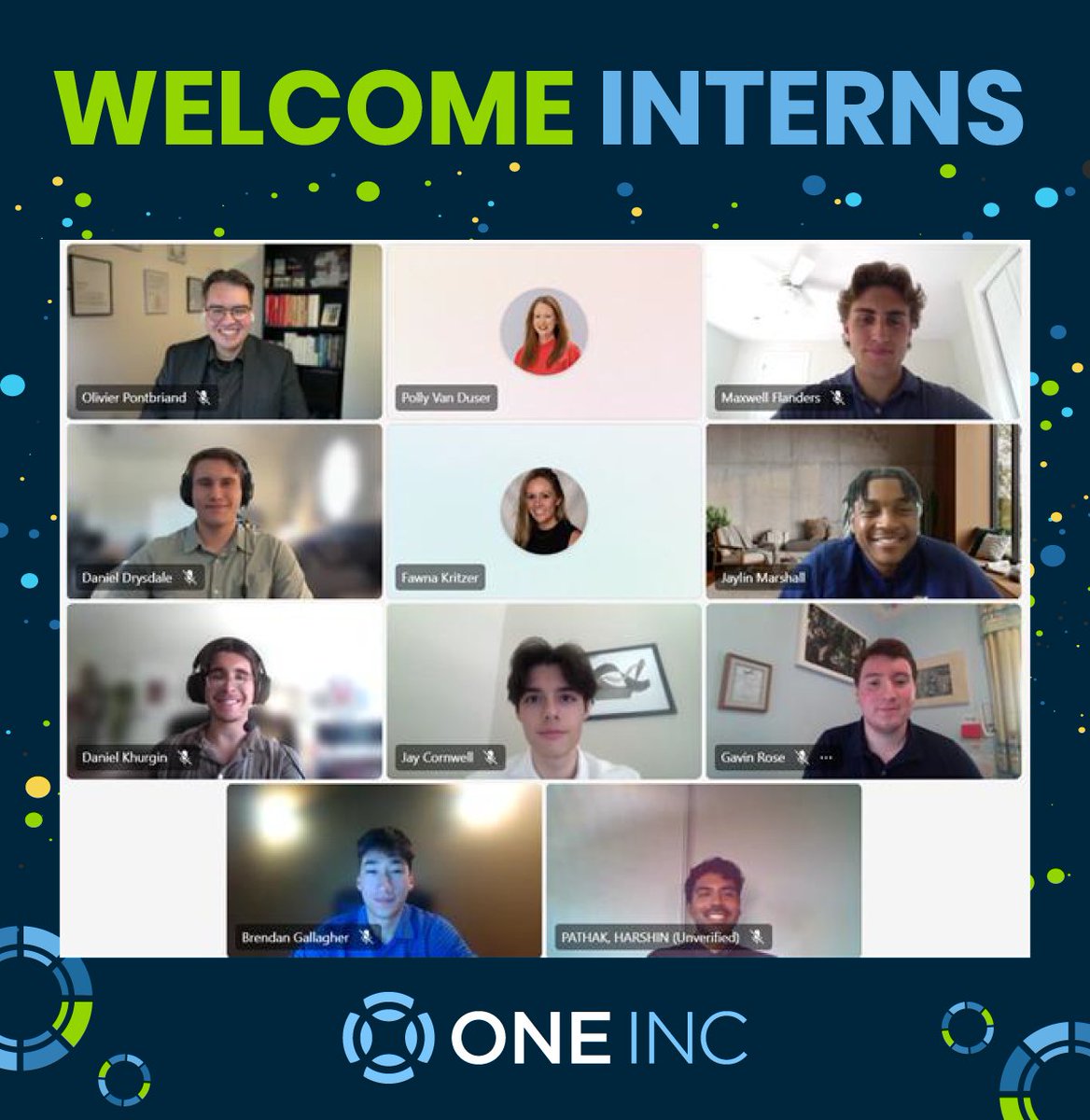 We are excited to welcome our 2025 class of Onester interns! One Inc is proud to be entering into our 4th year of the summer intern program, and we are eager to see all the amazing things this talented group brings to the team.