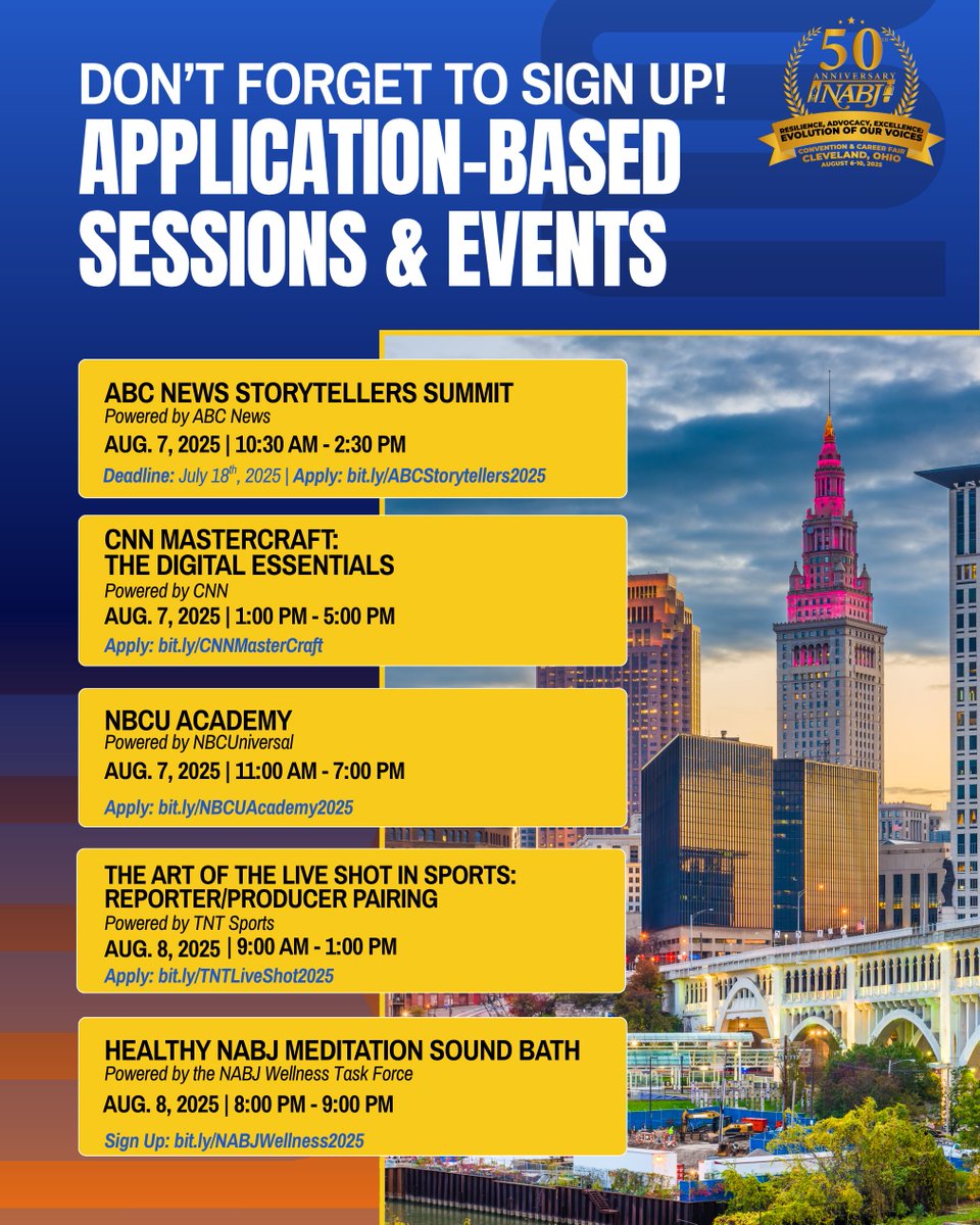#NABJ Headquarters ✊🏾🖊️🎙️💻 📷 🎥 📝 🔈 tweet media
