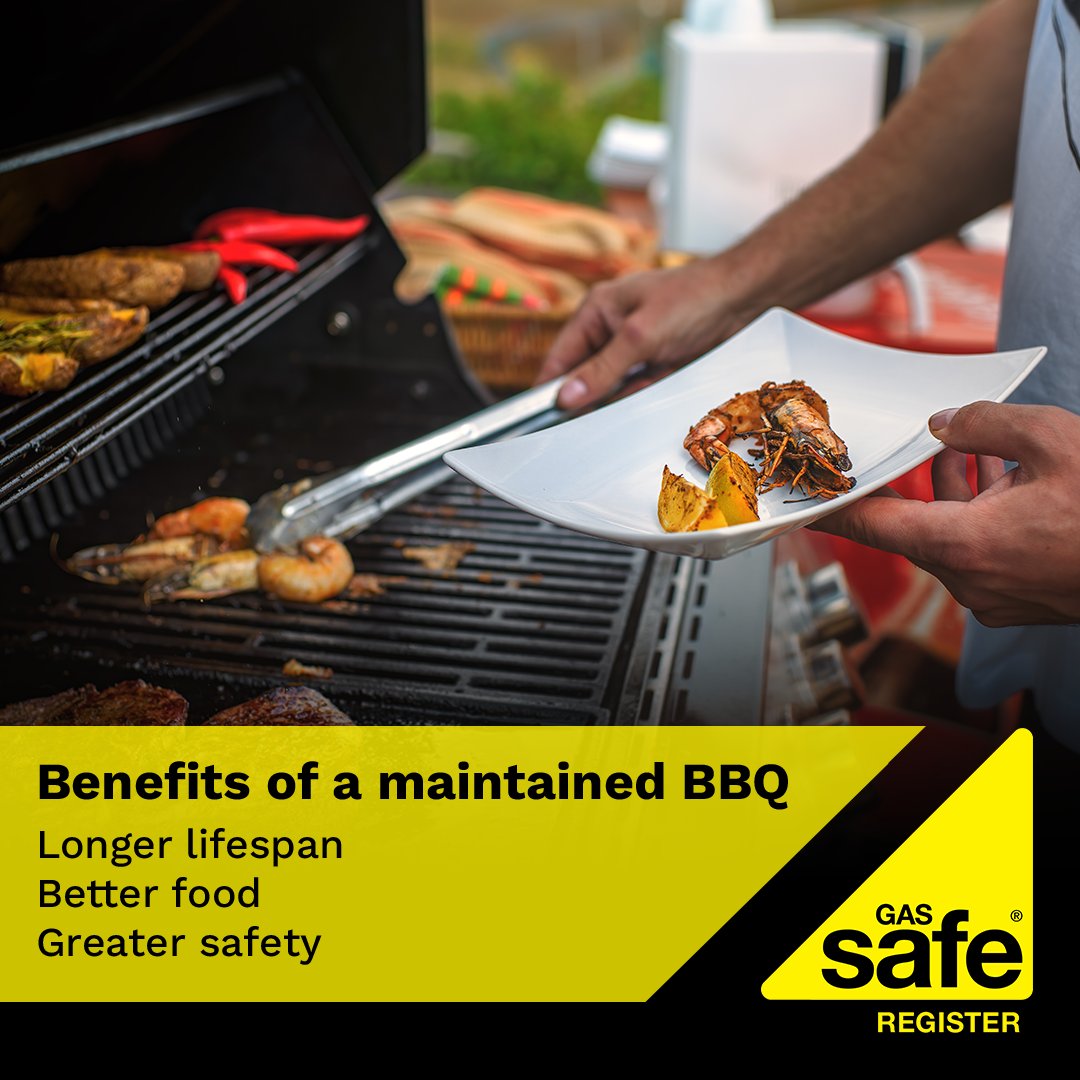 Did you know BBQs come with a risk of carbon monoxide poisoning if not used or maintained properly? Take a look at our useful tips to keep yourself safe when cooking outdoors: bit.ly/GasSafeBBQ. #GasSafe #BBQ