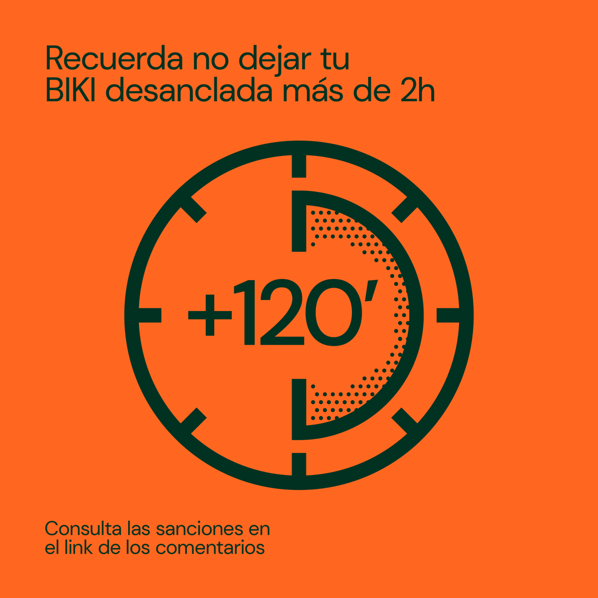 ⏰ Recuerda que la duración máxima continuada de tu trayecto es de 2 horas

➡️ Más información en: auvasa.es/biki