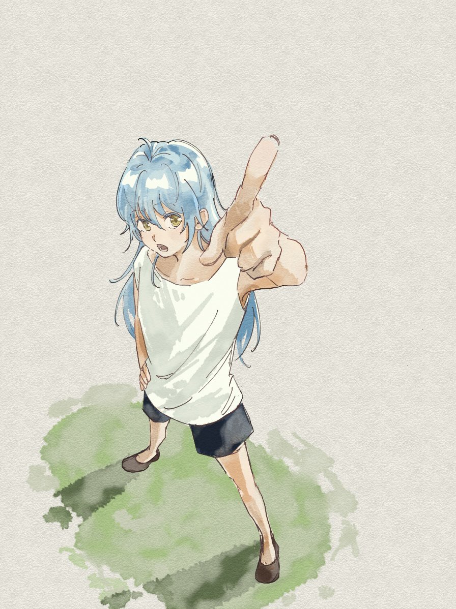 こら。
まーた余計なこと考えてるだろ。

 #リムル #イラスト