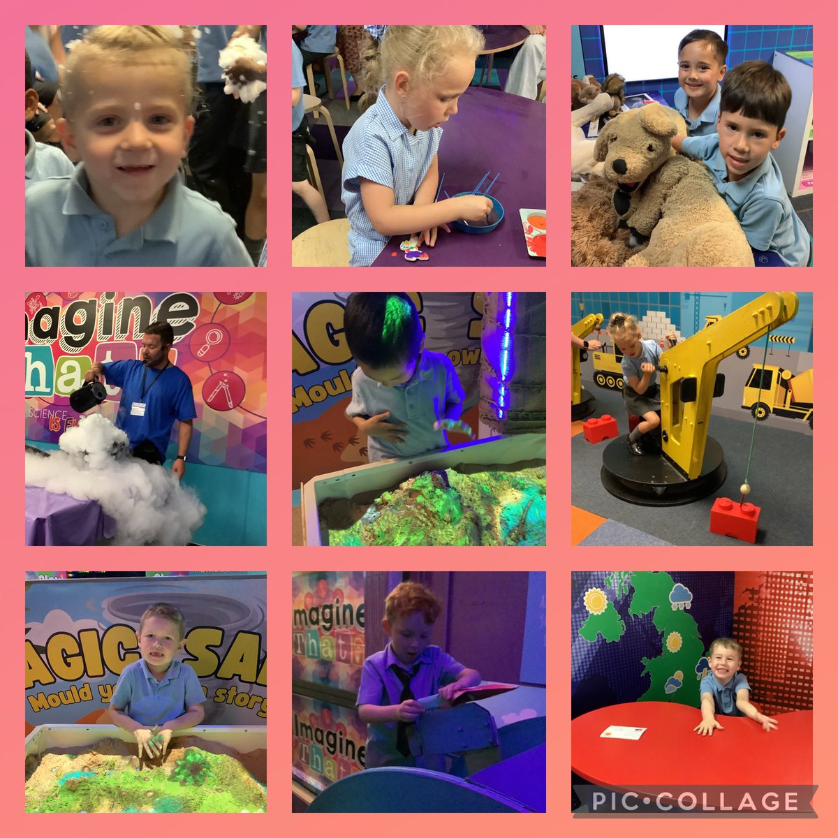 Reception have loved their trip to Imagine That!