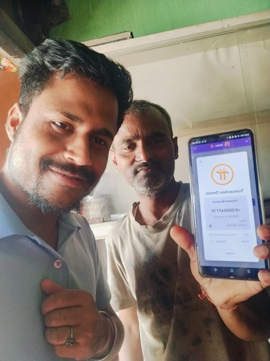 pibrens's tweet image. Another brother from rural India just shopped using Pi! 🔥
Paid only 0.0000477 Pi  this isn’t just a transaction, it’s a revolution.
Empowering the poor through digital freedom.
#PiNetwork #GCV #PiPayment #CryptoNews #Mica #stocks 
@PiCoreTeam