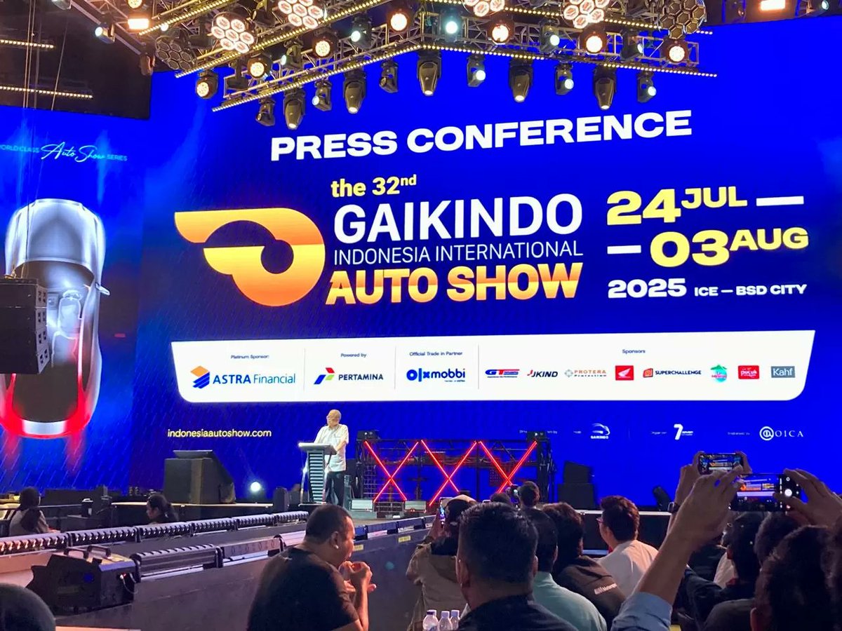 Pameran otomotif terbesar di Indonesia, GAIKINDO Indonesia International Auto Show (GIIAS) 2025, akan kembali digelar tahun ini. Acara ini berlangsung pada 24 Juli hingga 3 Agustus 2025 di ICE BSD City, Tangerang.

Menariknya, GIIAS 2025 menghadirkan promo khusus bertajuk