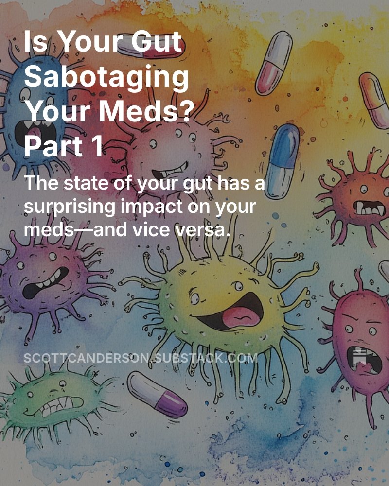 Variations in gut microbiome composition may influence drug metabolism, potentially explaining why some patients respond better to treatment than others. It may not be sufficient to test drugs without considering the microbiome.
scottcanderson.substack.com/p/is-your-gut-…
