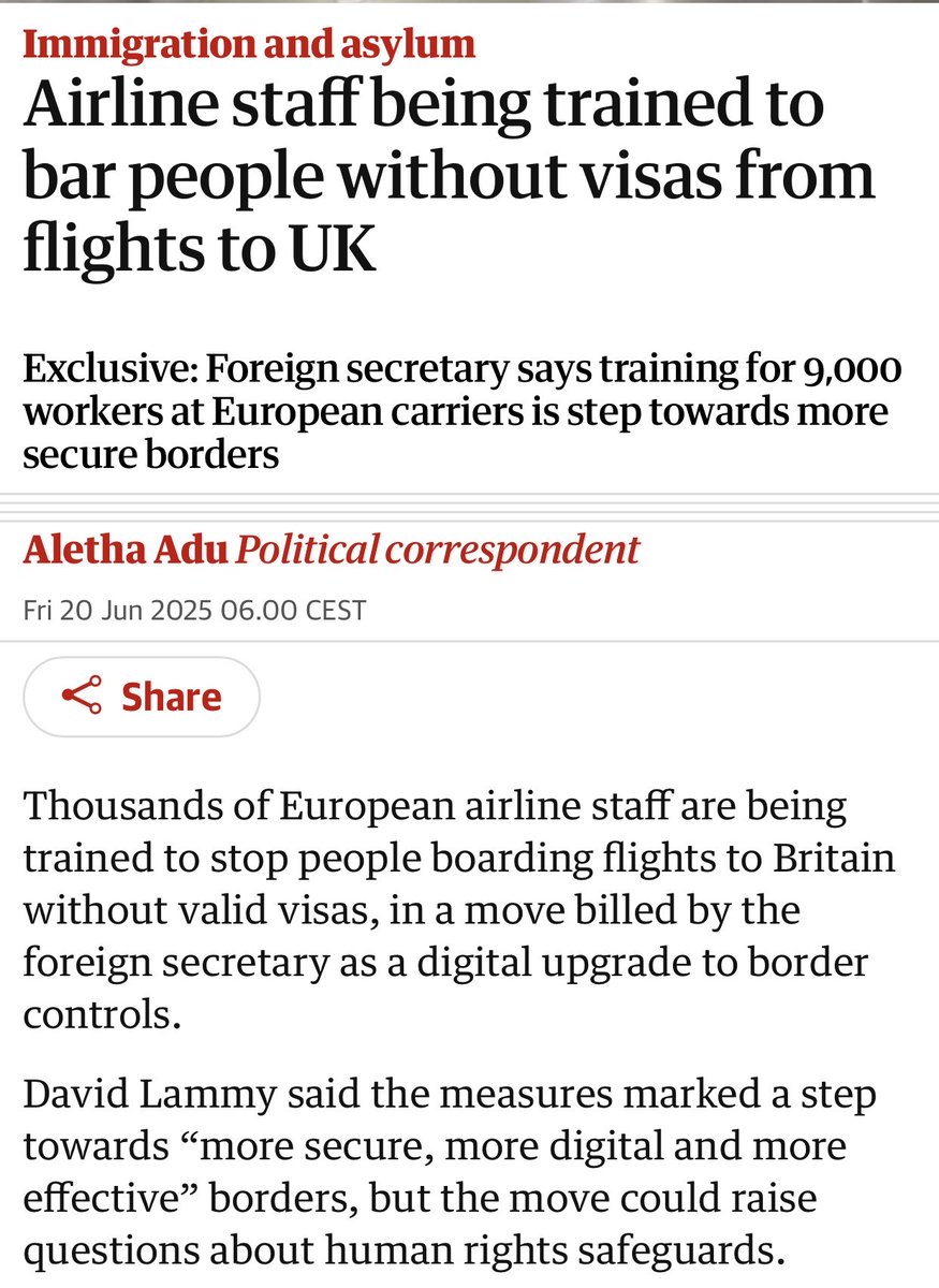 Bharat Jashanmal (@beejash) on Twitter photo Ever since Bahraini nationals have required a visa to enter the UK (I forget the exact date), airports all over the world have been zealous (at times over zealous) in ensuring that I’ve always had the correct and up-to-date visa. <a href="/DavidLammy/">David Lammy</a> Ever since Bahraini nationals have required a visa to enter the UK (I forget the exact date), airports all over the world have been zealous (at times over zealous) in ensuring that I’ve always had the correct and up-to-date visa. <a href="/DavidLammy/">David Lammy</a>
