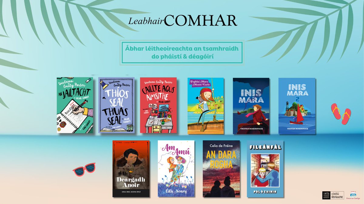 📣 Parents, looking for ways to keep the kids entertained during the ☀️ holidays? Stock up on some summer reading 📚

Fantasy, history, pirates, environmental issues or adventures in the 'Jailtacht' 😉 - there's something for all interests &amp; ages at comhar.ie/leabhair/catal…
