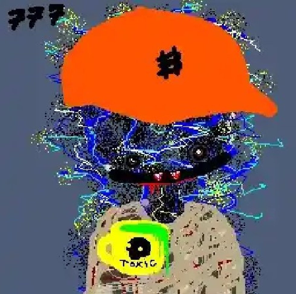 I have embraced retarded art on bitcoin