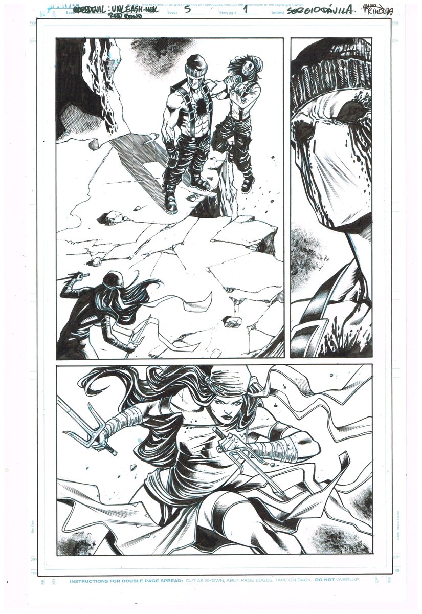 Jonasinker's tweet image. Daredevil Unleash Hell Red Band #5 outs las t weeks pencil´s by @SergioDavila007 i´m avaliable for new projects if if you need a inker please contact me here luqkhyjonas@gmail.com