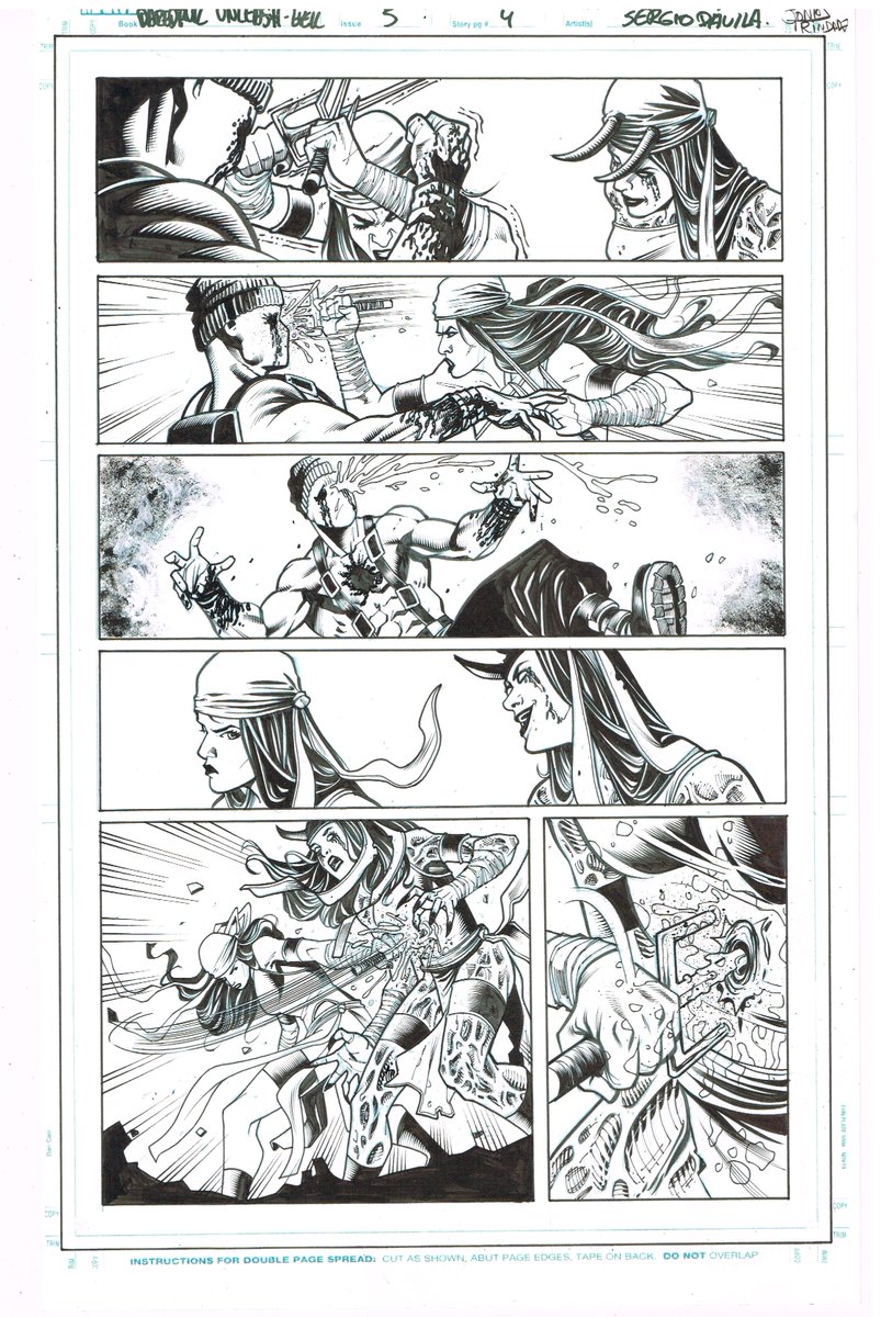Jonasinker's tweet image. Daredevil Unleash Hell Red Band #5 outs las t weeks pencil´s by @SergioDavila007 i´m avaliable for new projects if if you need a inker please contact me here luqkhyjonas@gmail.com
