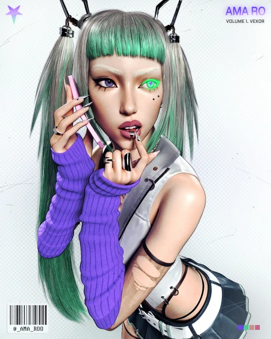 giving 2000s magazine cover energy