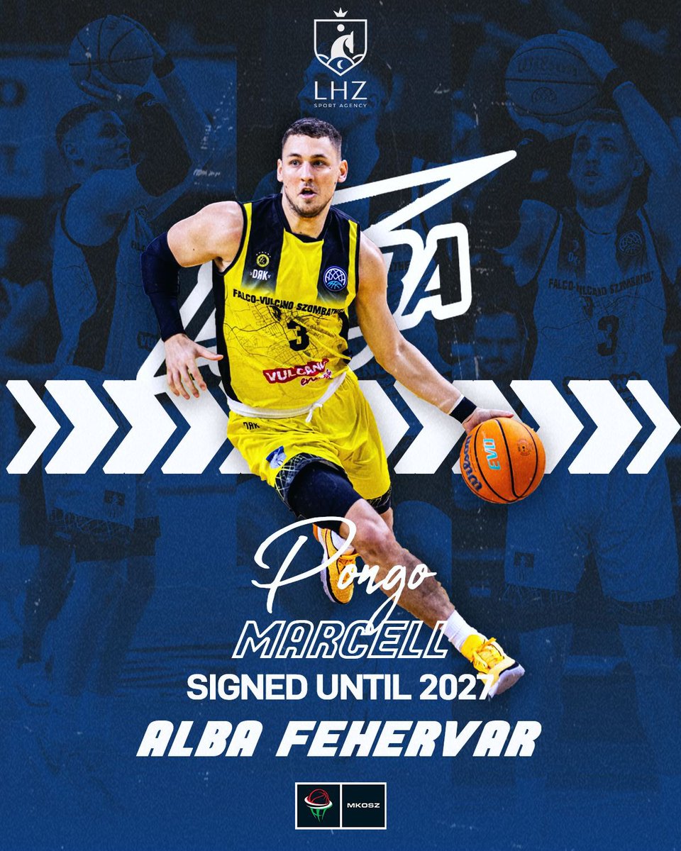 Hungarian National Team player Marcell Pongo signs a 2-year deal with Alba Fehérvár in the <a href="/Hunbasket1/">Hunbasket</a>! 

Gratulàlunk <a href="/pongomarci/">Pongó Marcell</a>! 

#LhzSportAgency