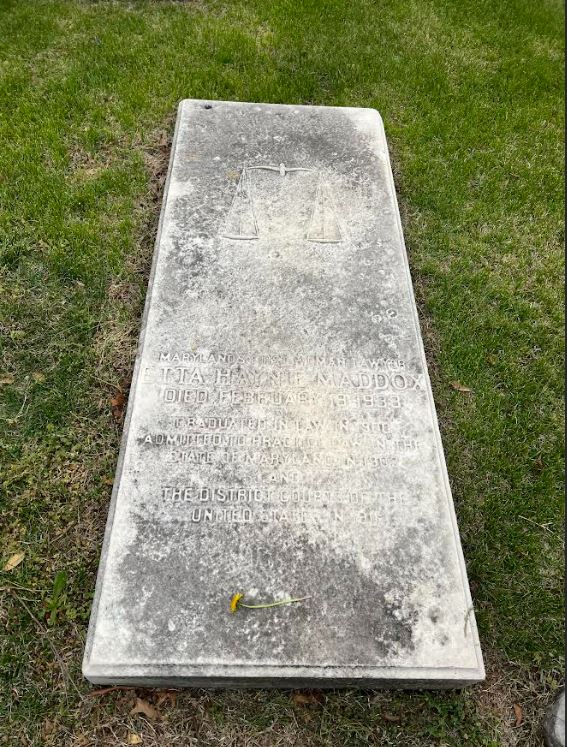 In today’s #PicoftheWeek, Taylor spotlights Etta Haynie Maddox, the first woman licensed to practice law in #Maryland.

Read more about Etta Haynie Maddox and her inspiring work in our new blog post: blogs.loc.gov/law/2025/06/et…  #ICLBlog