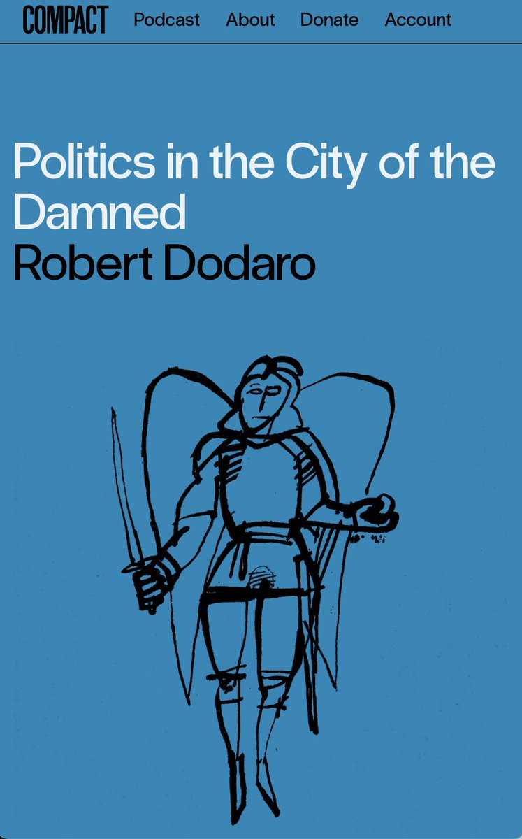 Robert Dodaro, a leading authority on Augustine’s political thought and longtime friend of Pope Leo, writes on how public officials can build a more Christian, more just society.
compactmag.com/article/politi…