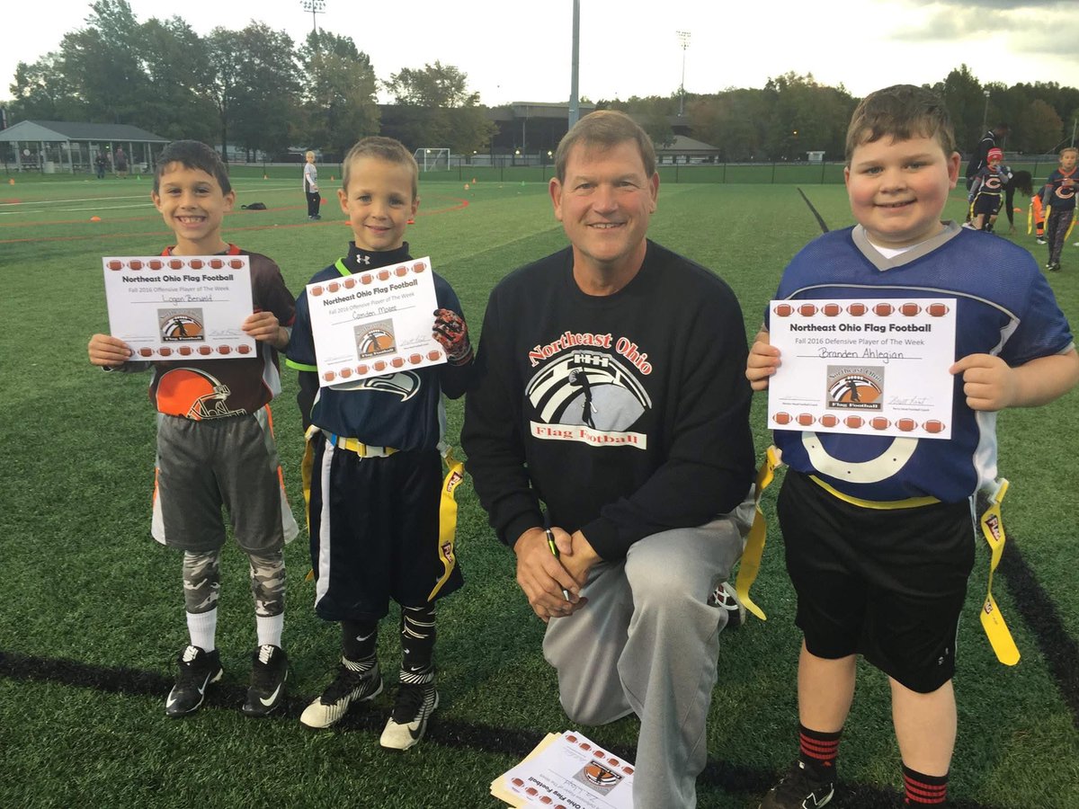Northeast Ohio Flag (@neohioflag) on Twitter photo 9 years ago today: <a href="/neohioflag/">Northeast Ohio Flag</a> was launched.
Our goals to Focus on the kids. Teach basic football skills in a fun, positive & professional environment remain the same.
Visit neoflag.net for more information and to register for the Fall session 9 years ago today: <a href="/neohioflag/">Northeast Ohio Flag</a> was launched.
Our goals to Focus on the kids. Teach basic football skills in a fun, positive & professional environment remain the same.
Visit neoflag.net for more information and to register for the Fall session