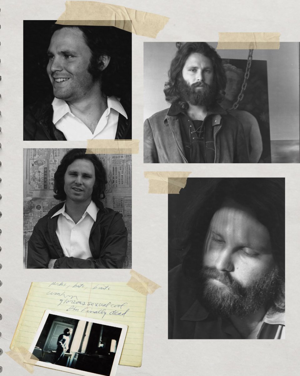 JimMorrison's tweet image. Jim, throughout the years.
Photos by Henry Diltz, Jerry Hopkins, the Morrison Family Archives, and Getty Images.