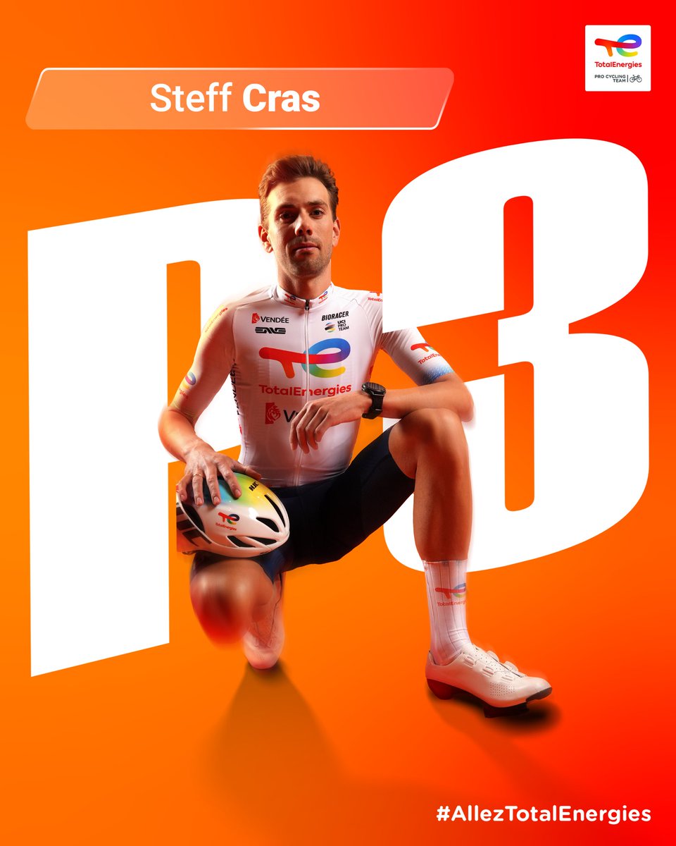 Grosse ascension de Steff Cras qui vient chercher une solide 3e place au sommet de Luz Ardiden 🥵

#TDO2025 | #AllezTotalEnergies ⚡️