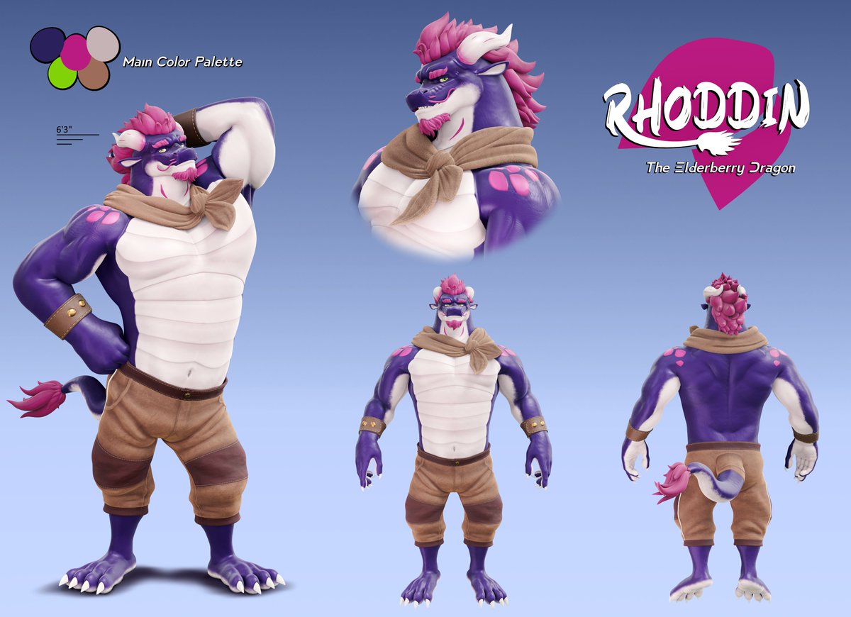 Smashing (@smashingrenders) on Twitter photo Rhoddin is up for grabs! He'll be up for 3 days, 'til Mon. the 23rd @ 12pm CST.
Includes all previous art & some exclusives + his model file (.blend)! Reply to my comment for bids.
SB: $300
MI: $10
AB: $850
Alt ref in replies
NSFW ref: <a href="/SmashnAfterDark/">SmashingAfterDark</a>
ALT text for more info! Rhoddin is up for grabs! He'll be up for 3 days, 'til Mon. the 23rd @ 12pm CST.
Includes all previous art & some exclusives + his model file (.blend)! Reply to my comment for bids.
SB: $300
MI: $10
AB: $850
Alt ref in replies
NSFW ref: <a href="/SmashnAfterDark/">SmashingAfterDark</a>
ALT text for more info!