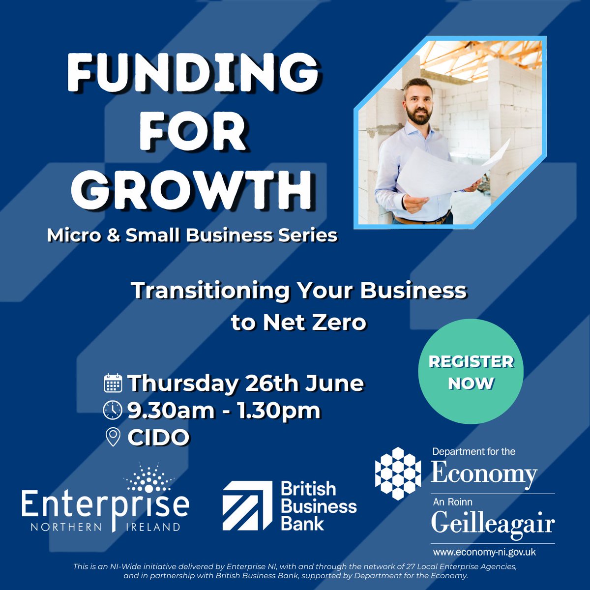 Roisin McAliskey (@fsbniregion) on Twitter photo Roger Pollen, Head of <a href="/FSB_NI/">FSB Northern Ireland</a> will be a panellist at this event on Thursday. Some great support and info available for SMEs on transition to net zero
Register now: bit.ly/FFGSeries
<a href="/Economy_NI/">Economy NI</a> <a href="/EnterpriseNI/">Enterprise NI</a> <a href="/BritishBBank/">British Business Bank</a> Roger Pollen, Head of <a href="/FSB_NI/">FSB Northern Ireland</a> will be a panellist at this event on Thursday. Some great support and info available for SMEs on transition to net zero
Register now: bit.ly/FFGSeries
<a href="/Economy_NI/">Economy NI</a> <a href="/EnterpriseNI/">Enterprise NI</a> <a href="/BritishBBank/">British Business Bank</a>