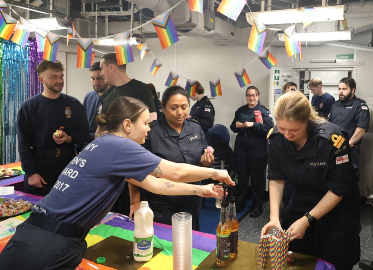 HMSStAlbans's tweet image. As part of Pride Month HMS ST ALBANS took part in a fund raising coffee and cake sale in support of #switchboardlgbt rasing £413 justgiving.com/page/hmsstalba…