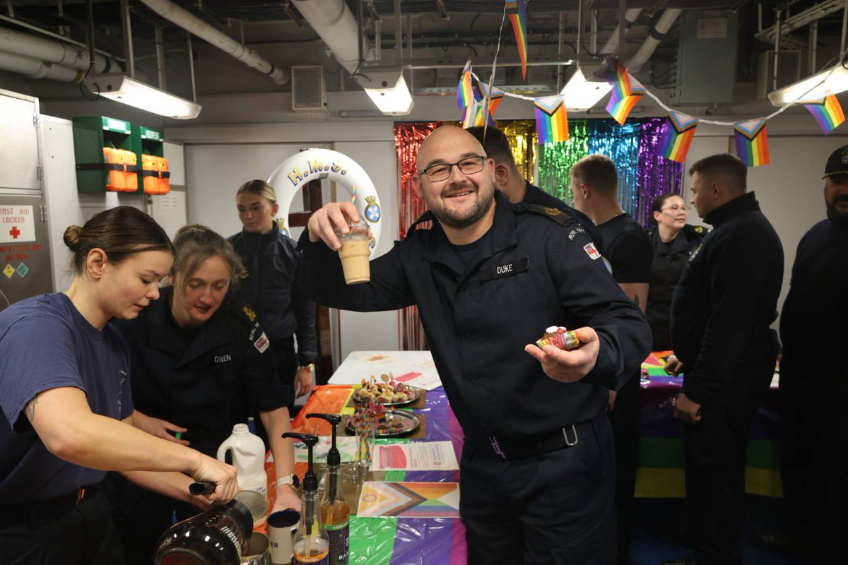 HMSStAlbans's tweet image. As part of Pride Month HMS ST ALBANS took part in a fund raising coffee and cake sale in support of #switchboardlgbt rasing £413 justgiving.com/page/hmsstalba…