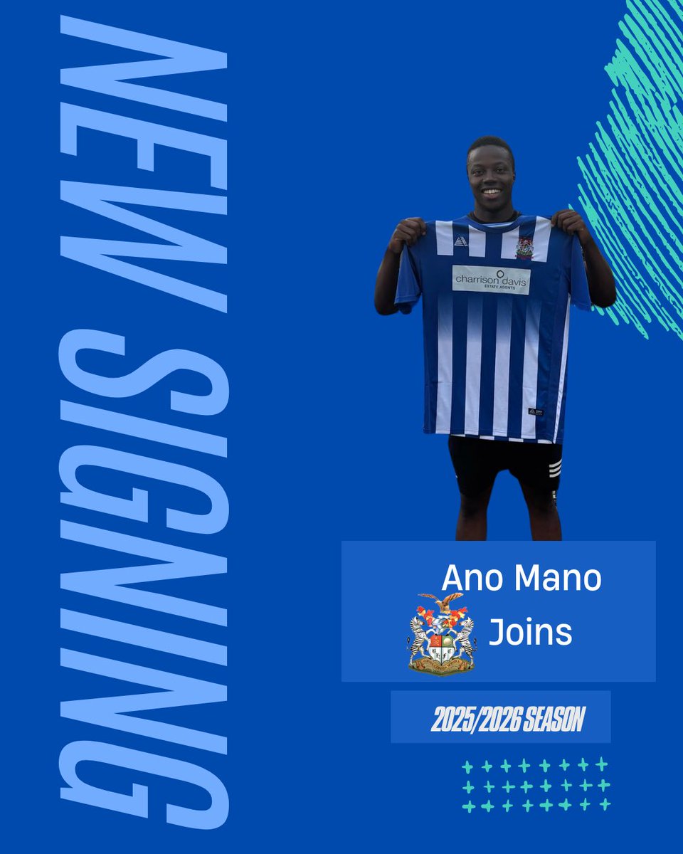 New signing!!!
Our first new signing of the summer is Ano🙌
A real coup as he was one of the best defenders in step 5 with north Greenford last year. He comes in and adds pace and power into our defence and this signing shows our intent💪
Welcome Ano🔵⚪️
#UTB