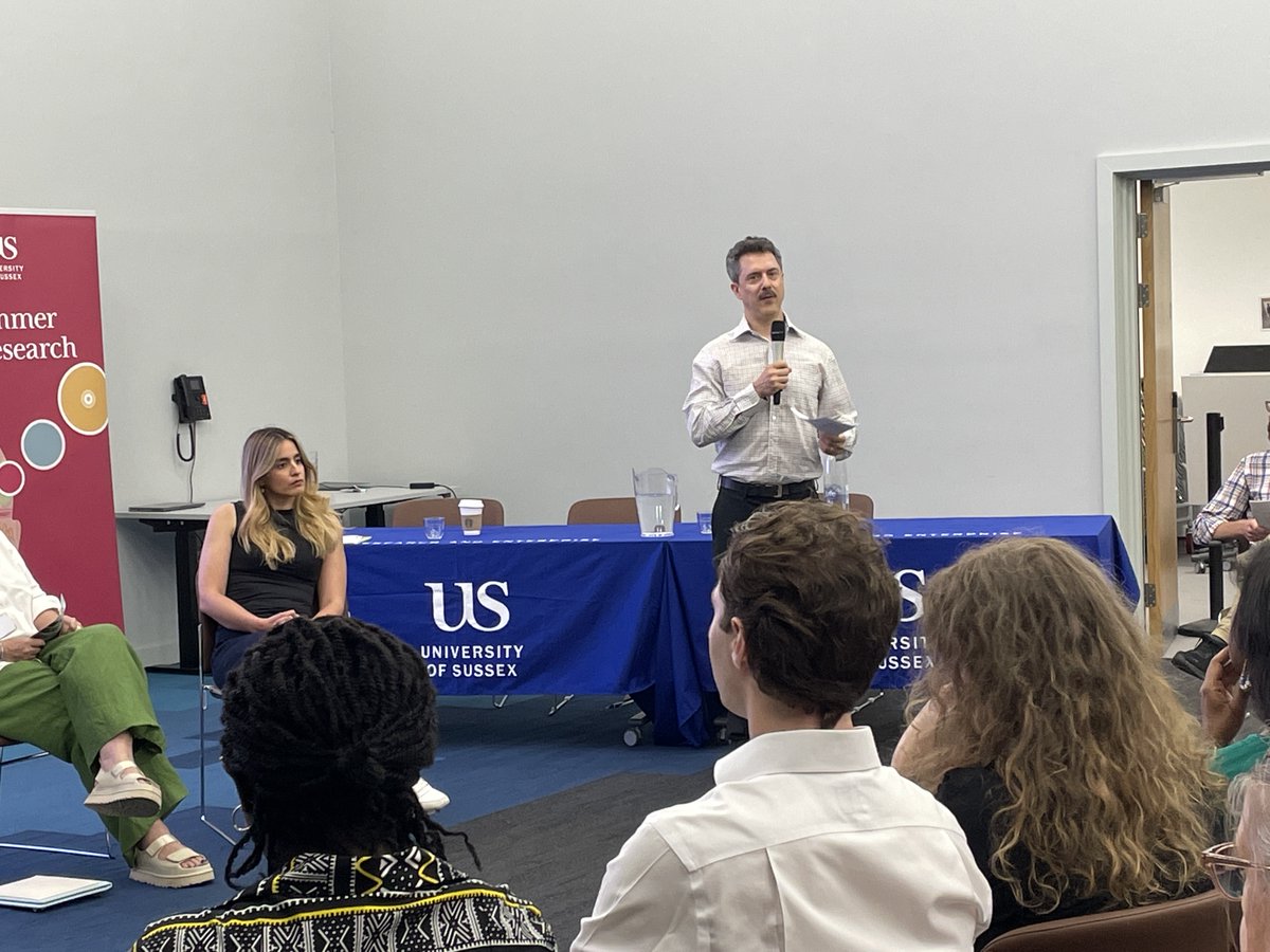 SussexDocSchool's tweet photo. With a deep dive into what 'impact' looks like for PGRs, our Adam Weiler Impact Award winners shared their experiences and knowledge.
They reflected on the importance of telling a relatable story and the ability to influence policy, as well as practice.
#PHDImpact https://t.co/eHJtMLofGg