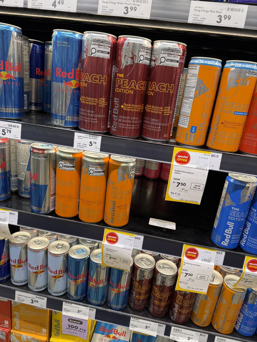 jadahawk's tweet image. Moving to Canada for snack wraps and peach nectarine redbull