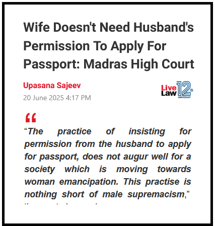𝗦𝗵𝗲 𝗼𝗻𝗹𝘆 𝘄𝗮𝗻𝘁𝘀 𝗛𝘂𝘀𝗯𝗮𝗻𝗱'𝘀 𝗺𝗼𝗻𝗲𝘆.

𝗦𝗼 𝘀𝗵𝗲 𝗰𝗮𝗻 𝘀𝗲𝗰𝗿𝗲𝘁𝗹𝘆 𝗮𝗽𝗽𝗹𝘆 𝗽𝗮𝘀𝘀𝗽𝗼𝗿𝘁 &amp; 𝘀𝗲𝘁𝘁𝗹𝗲 𝘄𝗶𝘁𝗵 𝘂𝗻𝗲𝗺𝗽𝗹𝗼𝘆𝗲𝗱 𝗯𝗼𝘆𝗳𝗿𝗶𝗲𝗻𝗱 𝗮𝗯𝗿𝗼𝗮𝗱.

#FemaleEmpowerment 🔥