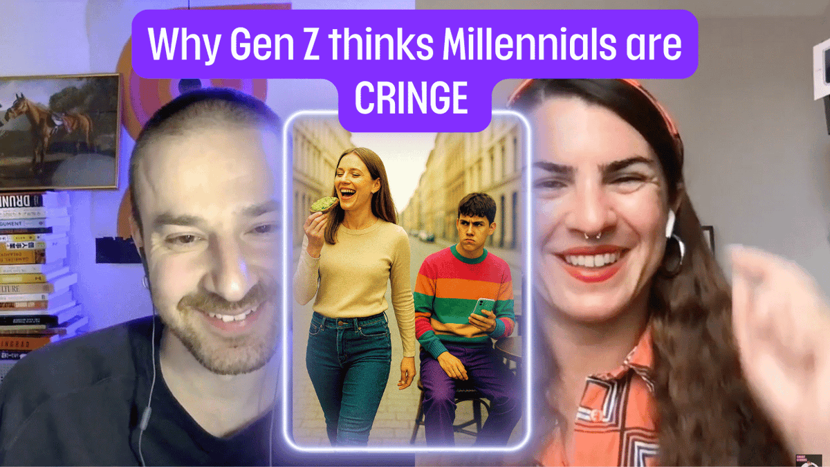 The Smart Cookies Podcast (@smartcookiespod) on Twitter photo It's become OFFICIAL - we Millennials have become profoundly uncool, at least according to Gen Z....
And to come to the bottom of this sassy generational BEEF I talked to social media researcher <a href="/bloggeronpole/">Dr Carolina Are ๐๐ป bloggeronpole</a> ๐๐ป
youtu.be/_tqBTnDSWg0
#genz #zoomer #fashiontrends It's become OFFICIAL - we Millennials have become profoundly uncool, at least according to Gen Z....
And to come to the bottom of this sassy generational BEEF I talked to social media researcher <a href="/bloggeronpole/">Dr Carolina Are ๐๐ป bloggeronpole</a> ๐๐ป
youtu.be/_tqBTnDSWg0
#genz #zoomer #fashiontrends