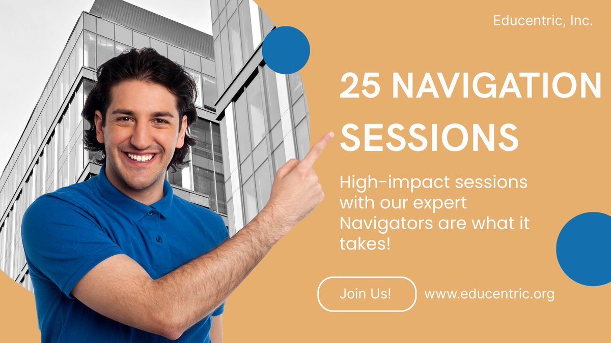 School transformation sounds big—because it is. But the path? Just 25 high-impact sessions with a Navigator who knows how to get results. #Educentric #Navigators