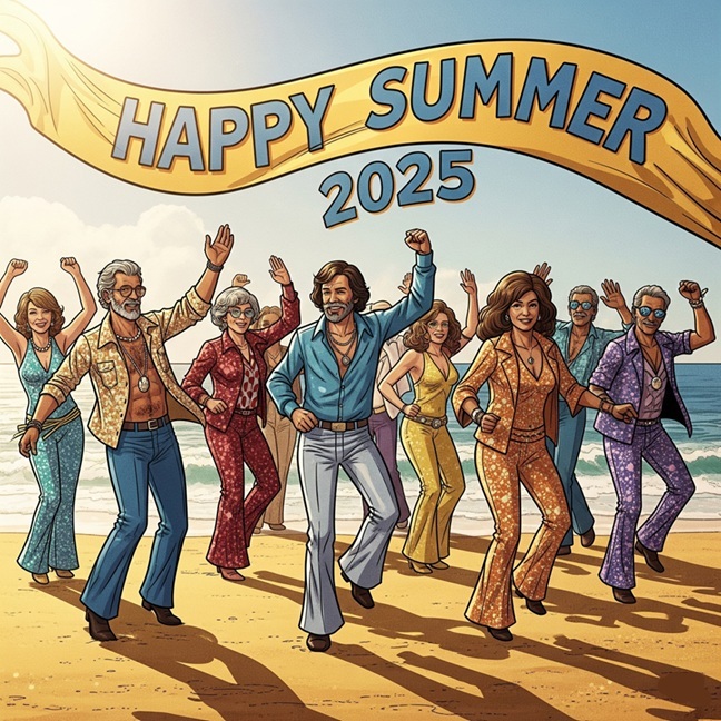 For the Revengers ! I wish you all a happy, healthy, and wonderful summer season ! Keep on "revenging" &amp; dancing to a disco beat ! Summer is finally here !