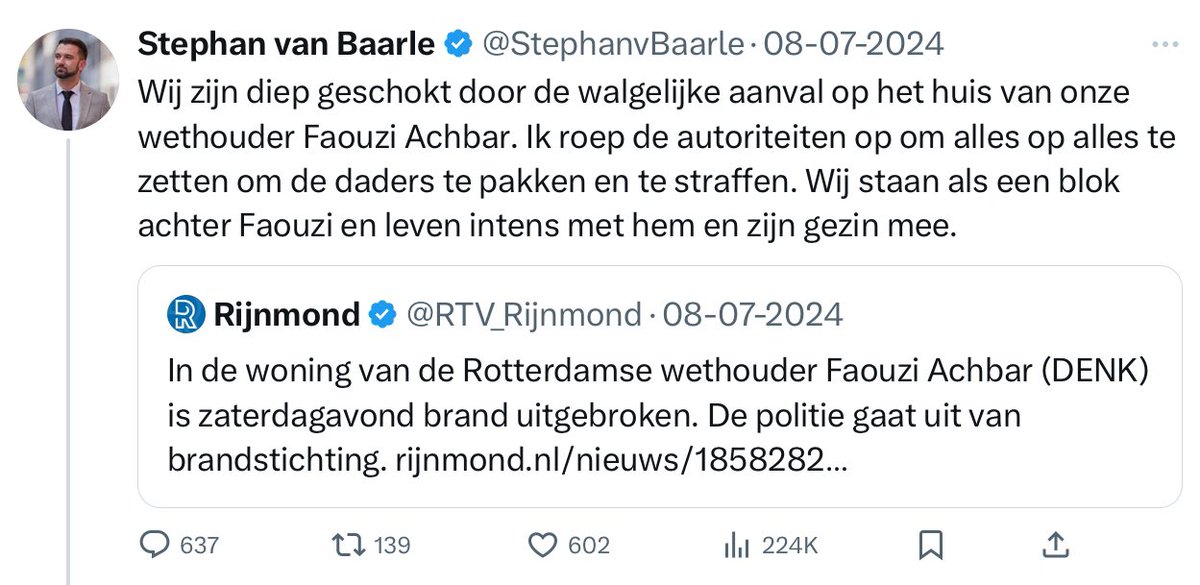De autoriteiten hebben inderdaad alles op alles gezet na de oproep van Stephan van Baarle