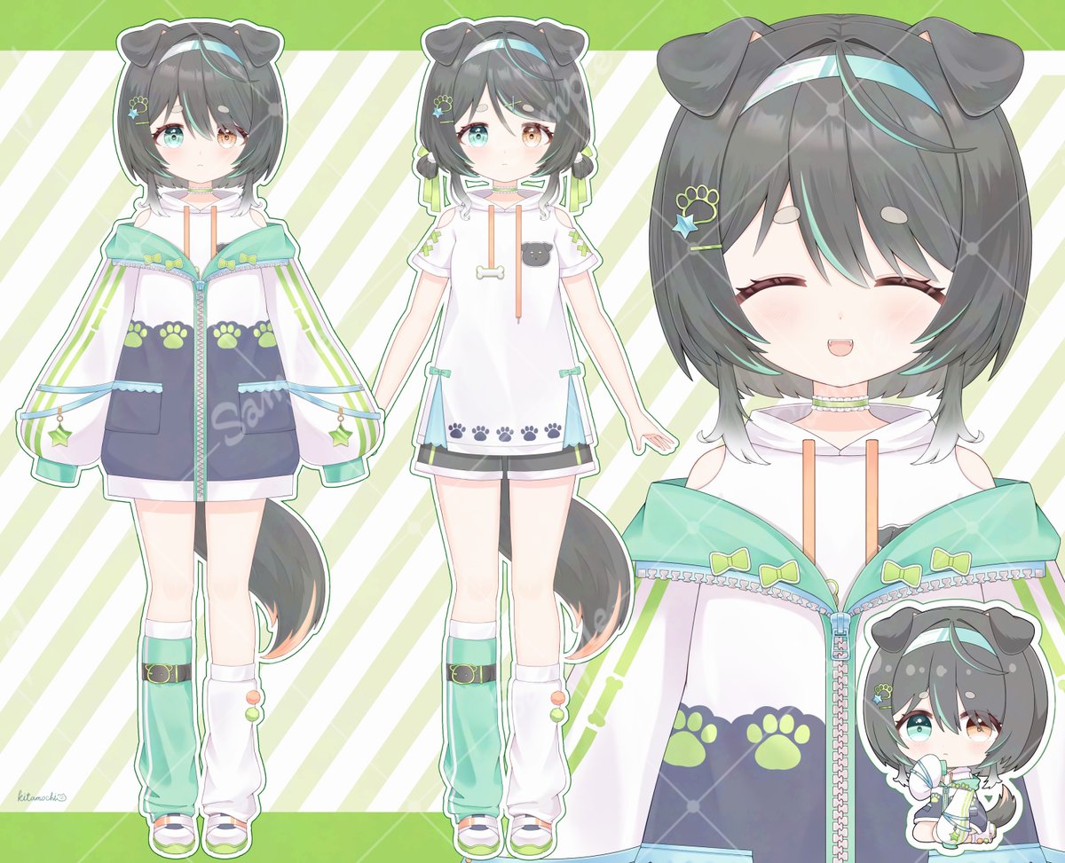 小仔毬すう様(#okomari_suu)のデザインを担当させていただきました！
#小仔毬すう