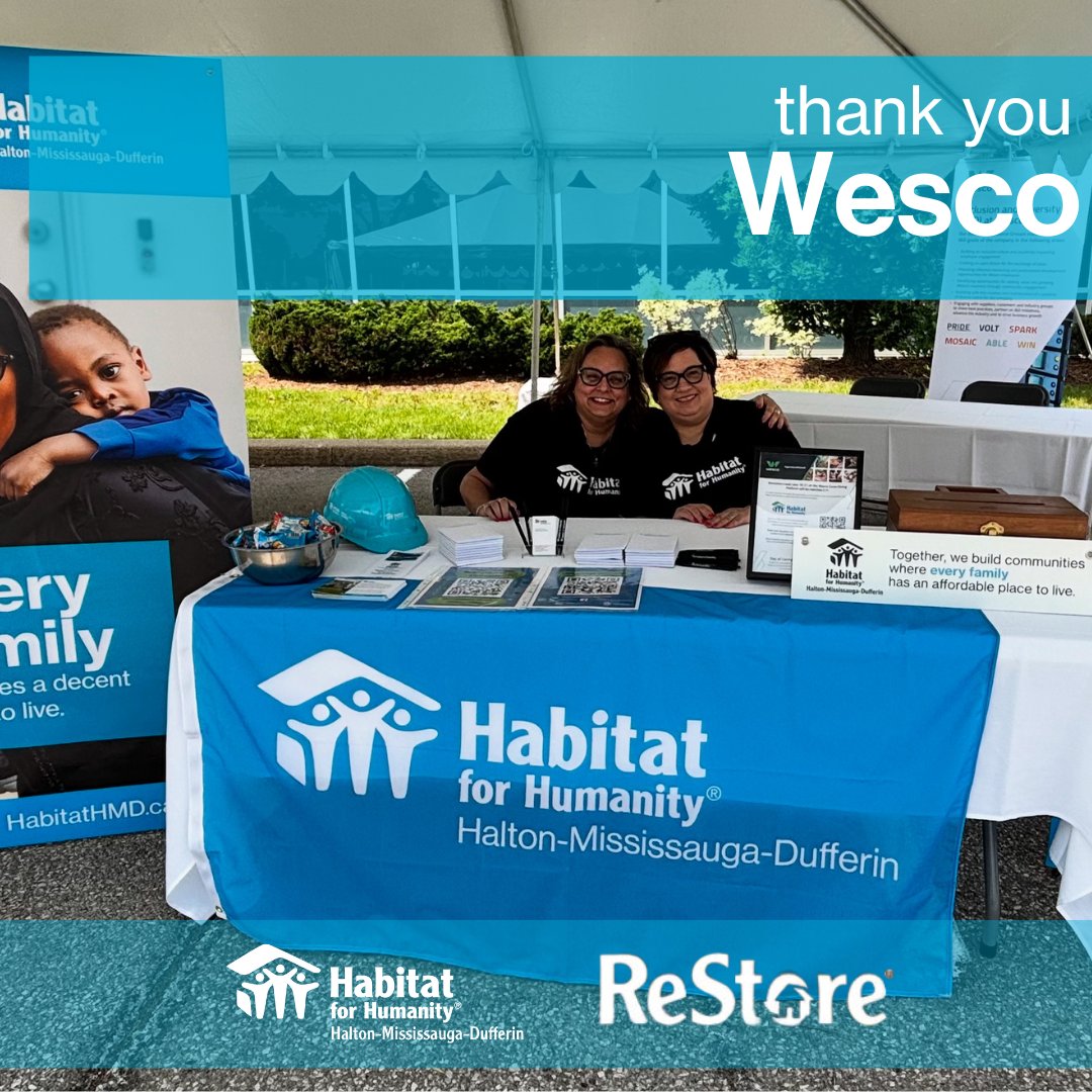 HabitatHMD's tweet image. We were honoured to be part of @Wescocorp annual Day of Caring!
From our Habitat booth to the fan-favourite dunk tank, the energy was high—and the generosity even higher. All proceeds from the dunk tank are being donated to Habitat for Humanity HMD.
#DayOfCaring #WescoCares