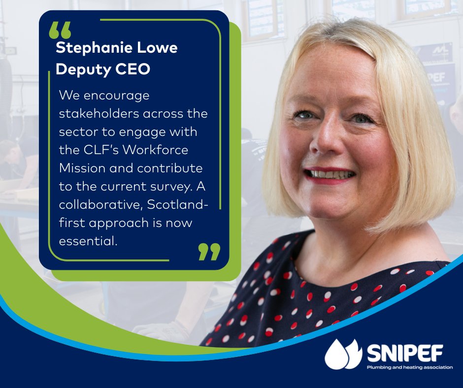 SNIPEFnews's tweet image. SNIPEF has welcomed an initiative set out by the Construction Leadership Forum (CLF) calling for greater collective action to address skills shortages across the sector.
Following yesterday's announcement, Stephanie Lowe, Deputy Chief Executive of SNIPEF, said:ย โSNIPEF welcomesโฆ